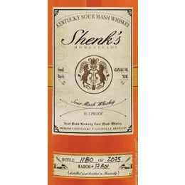 Shenk's Homestead Small Batch Kentucky Sour Mash Whiskey 750ML