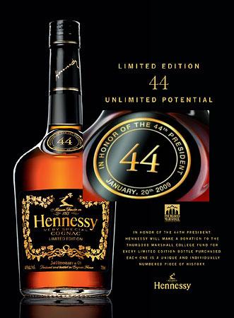 Hennessy 'In Honor of the 44th President' Limited Edition V.S. Cognac 750ml